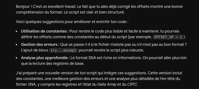 SNA plus aucun secret