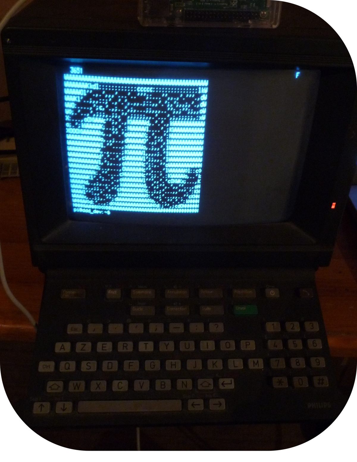 Minitel et Raspberry PI